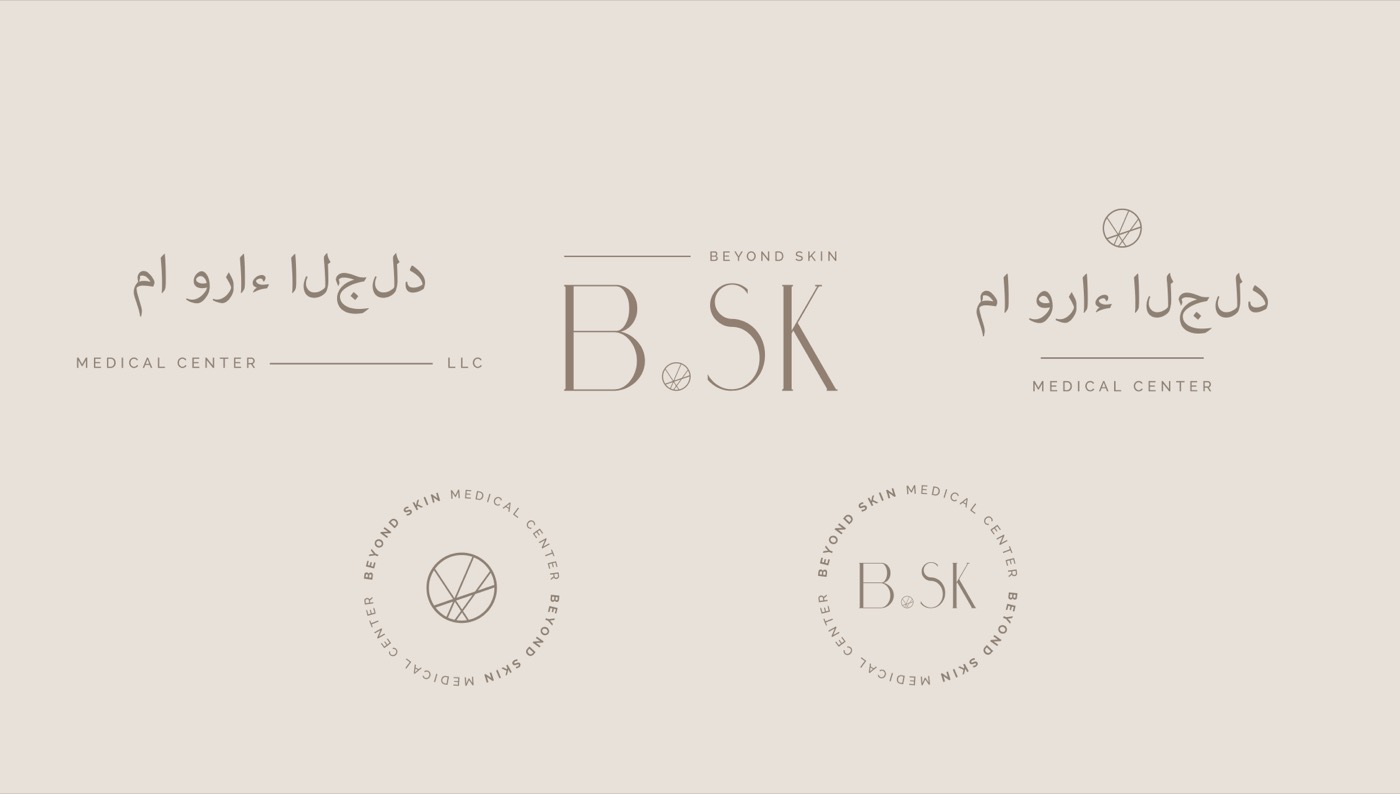 B.SK Medical brand identity